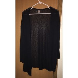 H&M black cardigan